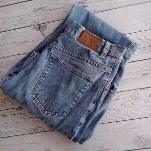 Lauren Jeans Co. Ralph Lauren Women's Blue Denim Jeans Size 4 Vintage Preppy